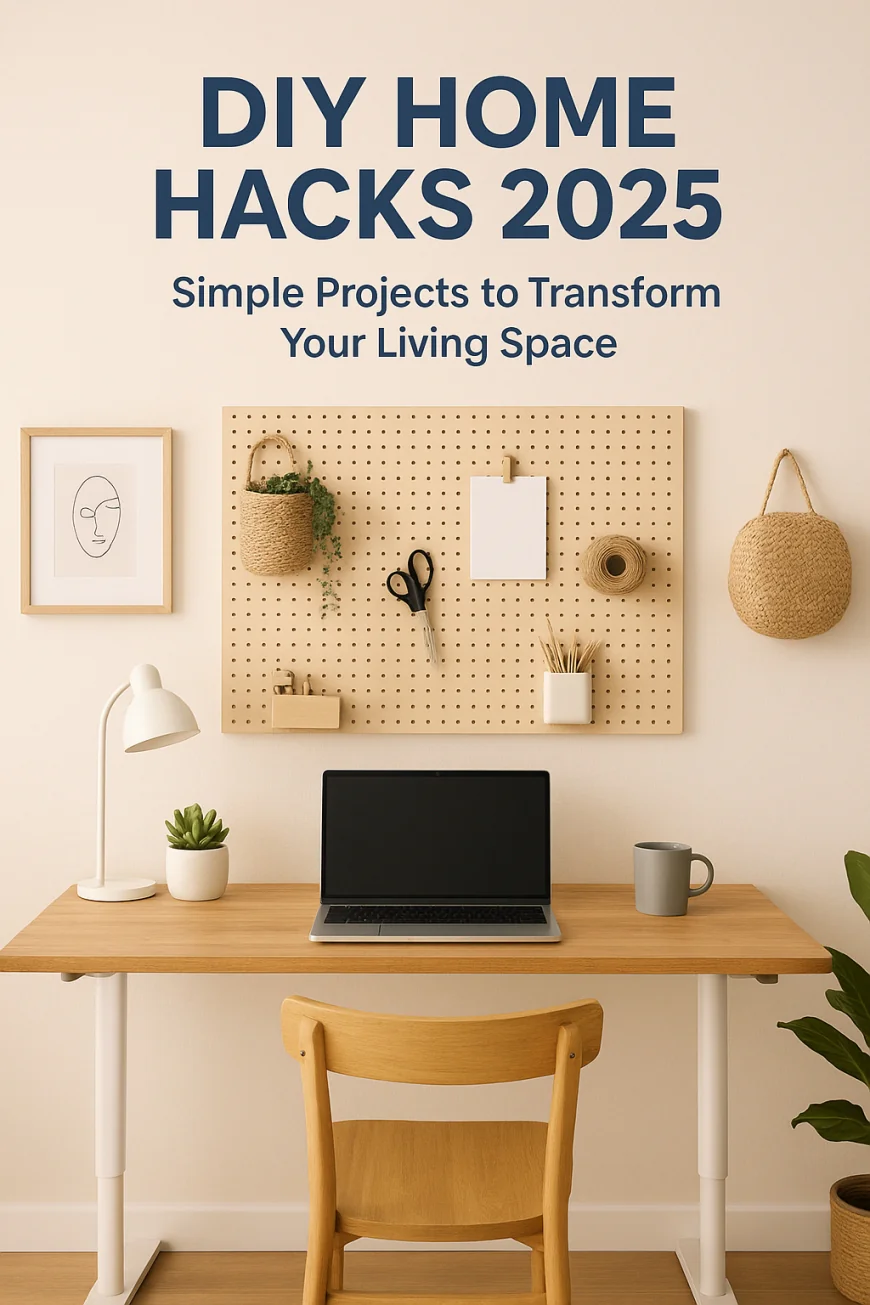 DIY Home Office Hacks 2025: Creative Projects to Boost Productivity & Comfort